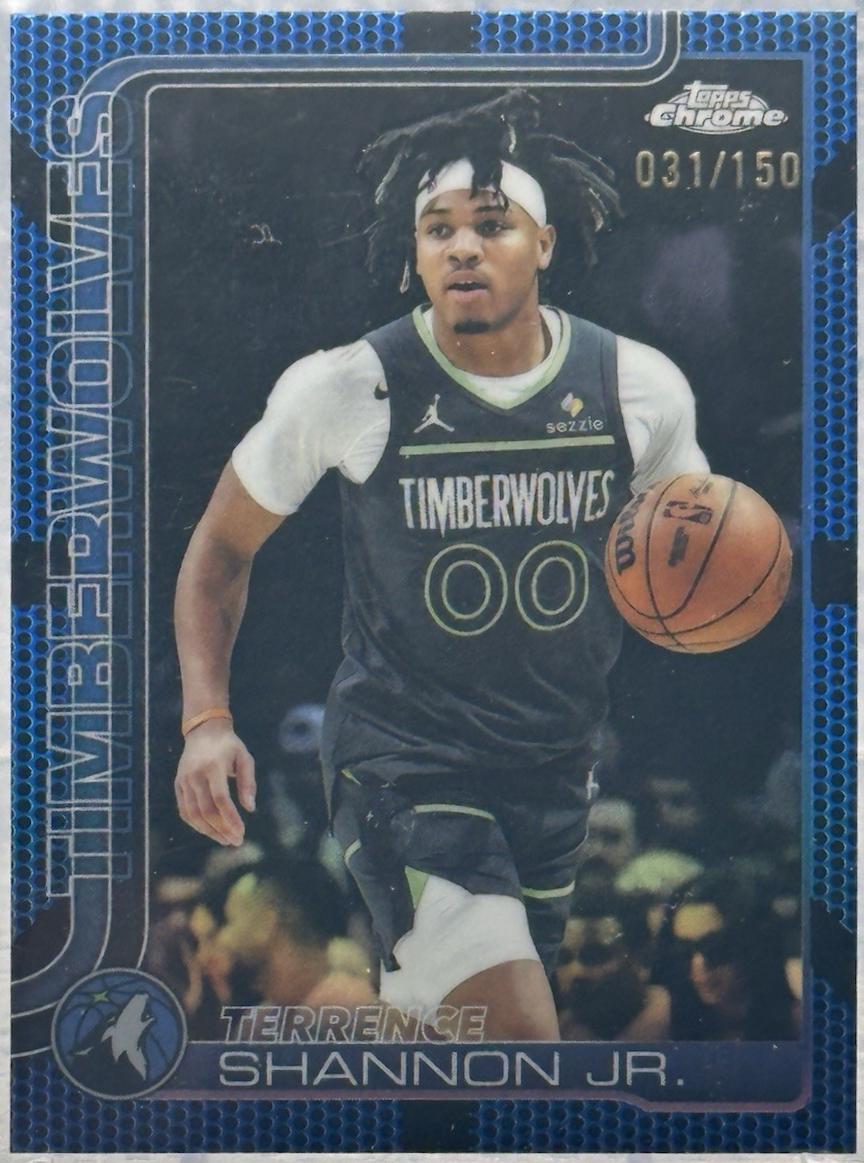 Terrence Shannon Jr. [Blue Basketball Refractor] #198