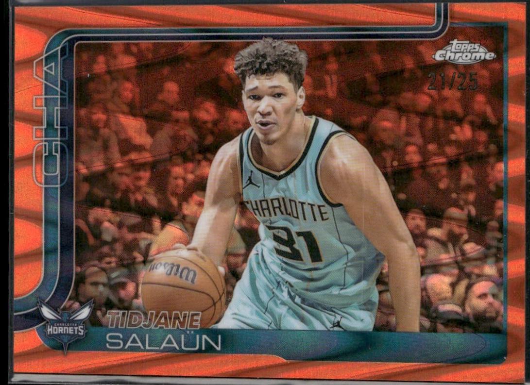 Tidjane Salaun [RayWave Orange Refractor] #8