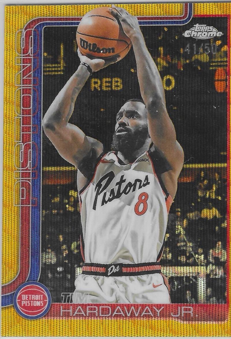 Tim Hardaway Jr. [Gold Wave Refractor] #7