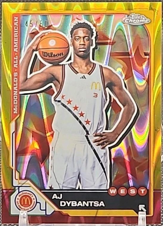 AJ Dybantsa [Gold Refractor] #7