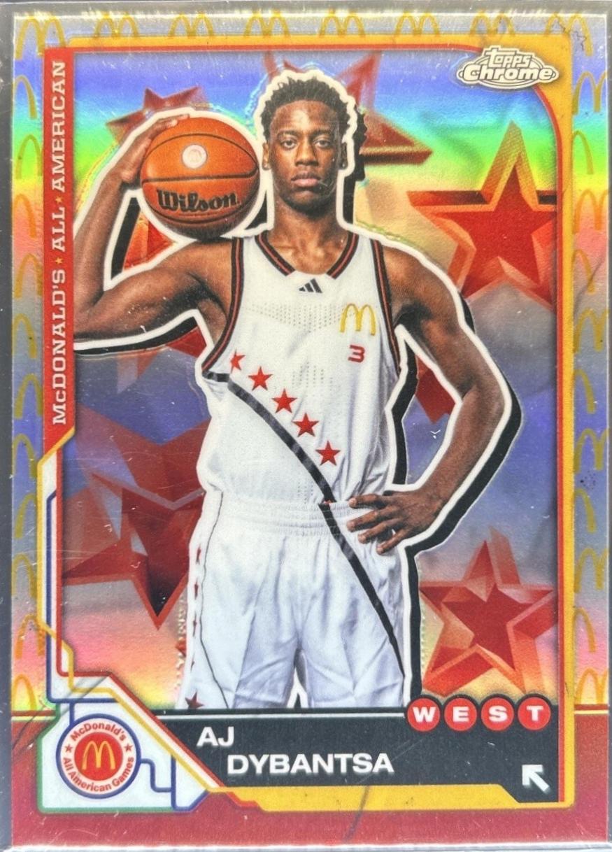 AJ Dybantsa [McDonald's Logo Refractor] #7