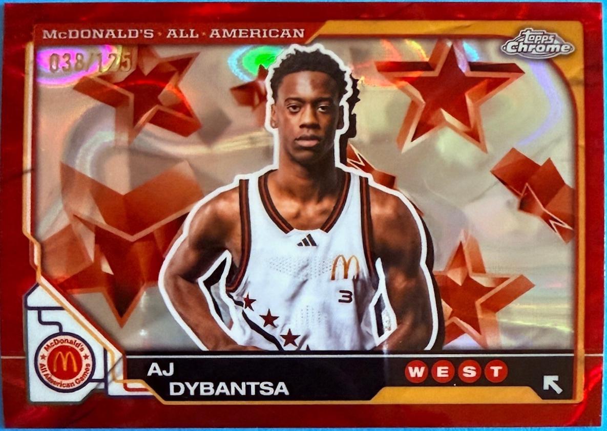AJ Dybantsa [Red RayWave Refractor] #45