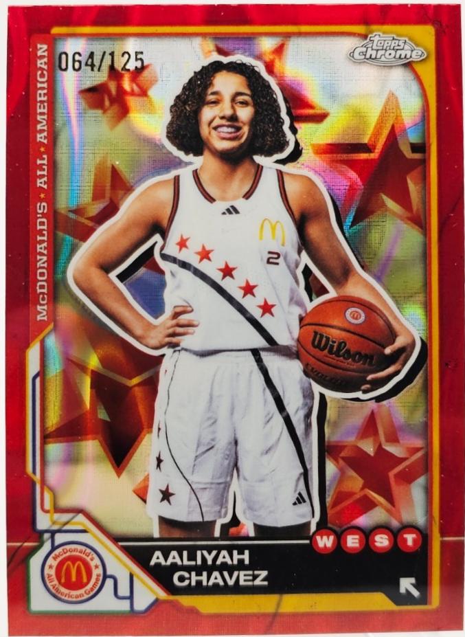 Aaliyah Chavez [Red RayWave Refractor] #28