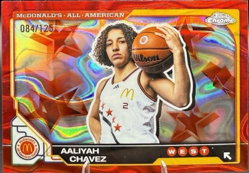 Aaliyah Chavez [Red RayWave Refractor] #66