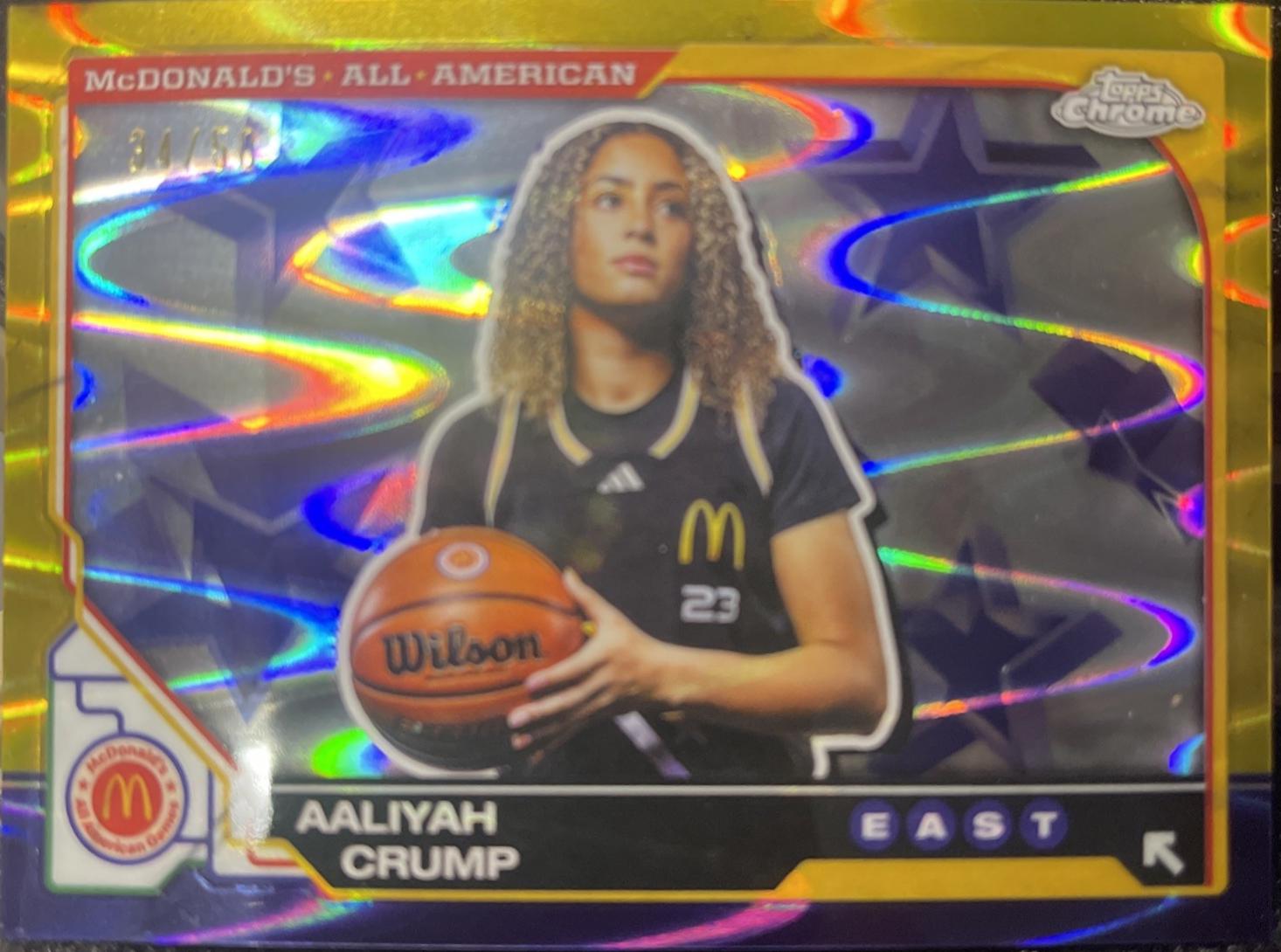 Aaliyah Crump [Gold Refractor] #54