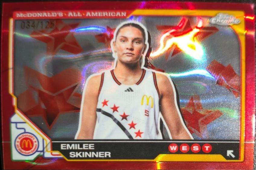 Emilee Skinner [Red Lava Refractor] #73