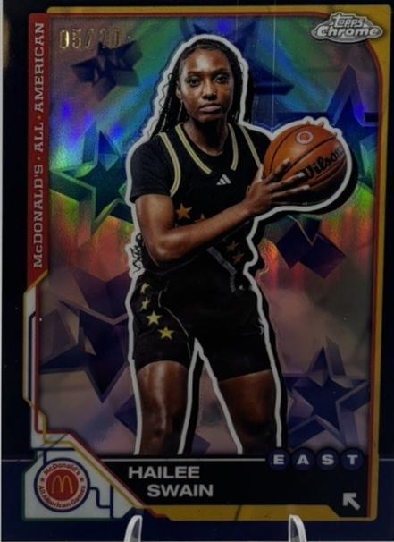 Hailee Swain [Black Refractor] #19