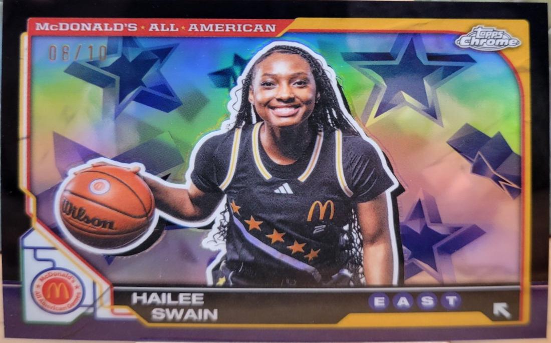 Hailee Swain [Black Refractor] #57