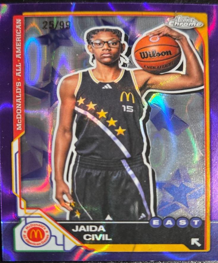 Jaida Civil [Purple RayWave Refractor] #20
