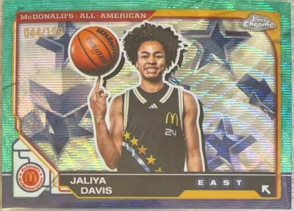 Jaliya Davis [Aqua Wave Refractor] #59