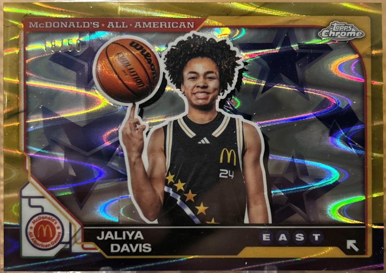 Jaliya Davis [Gold RayWave Refractor] #59