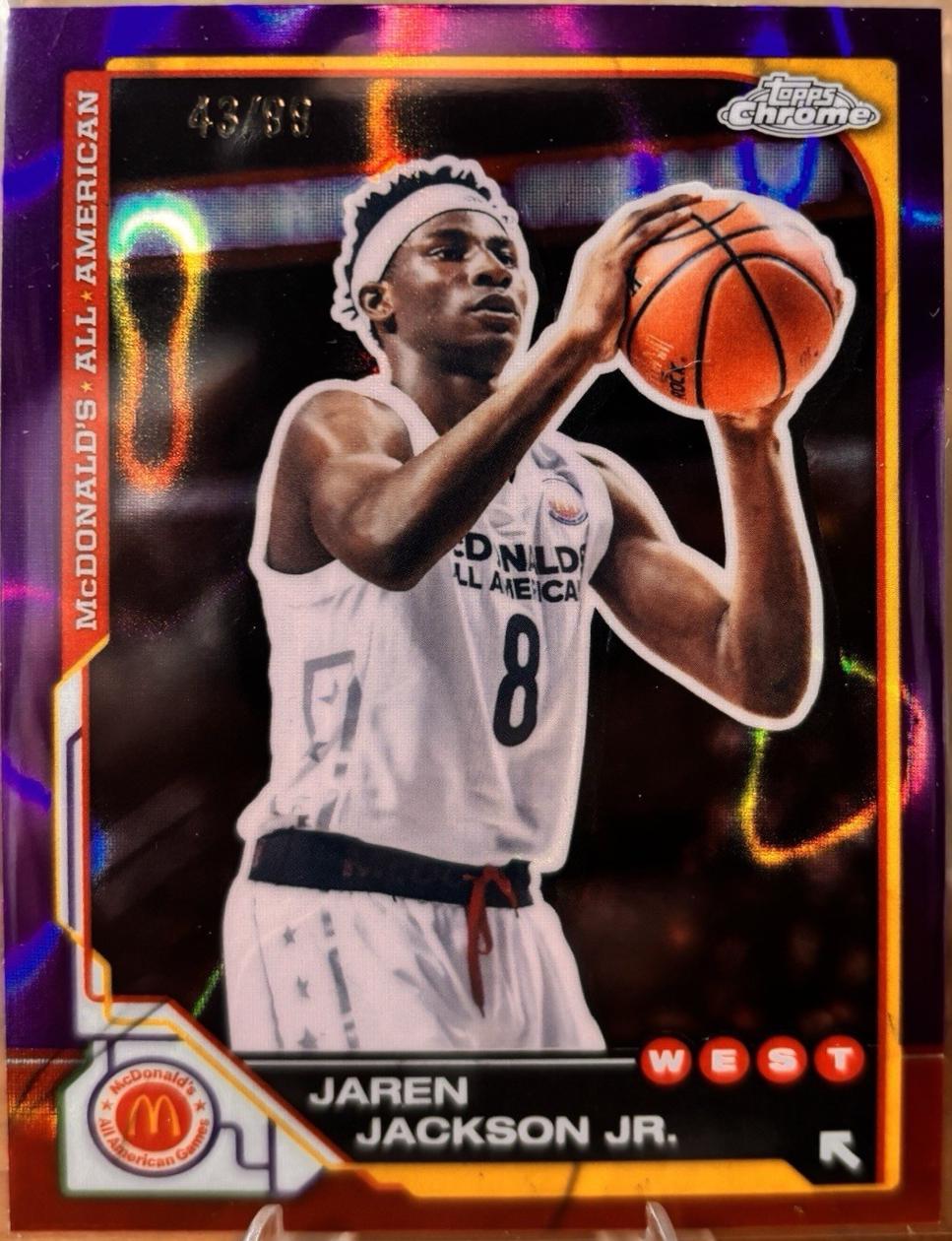 Jaren Jackson Jr. [Purple Lava Refractor] #95