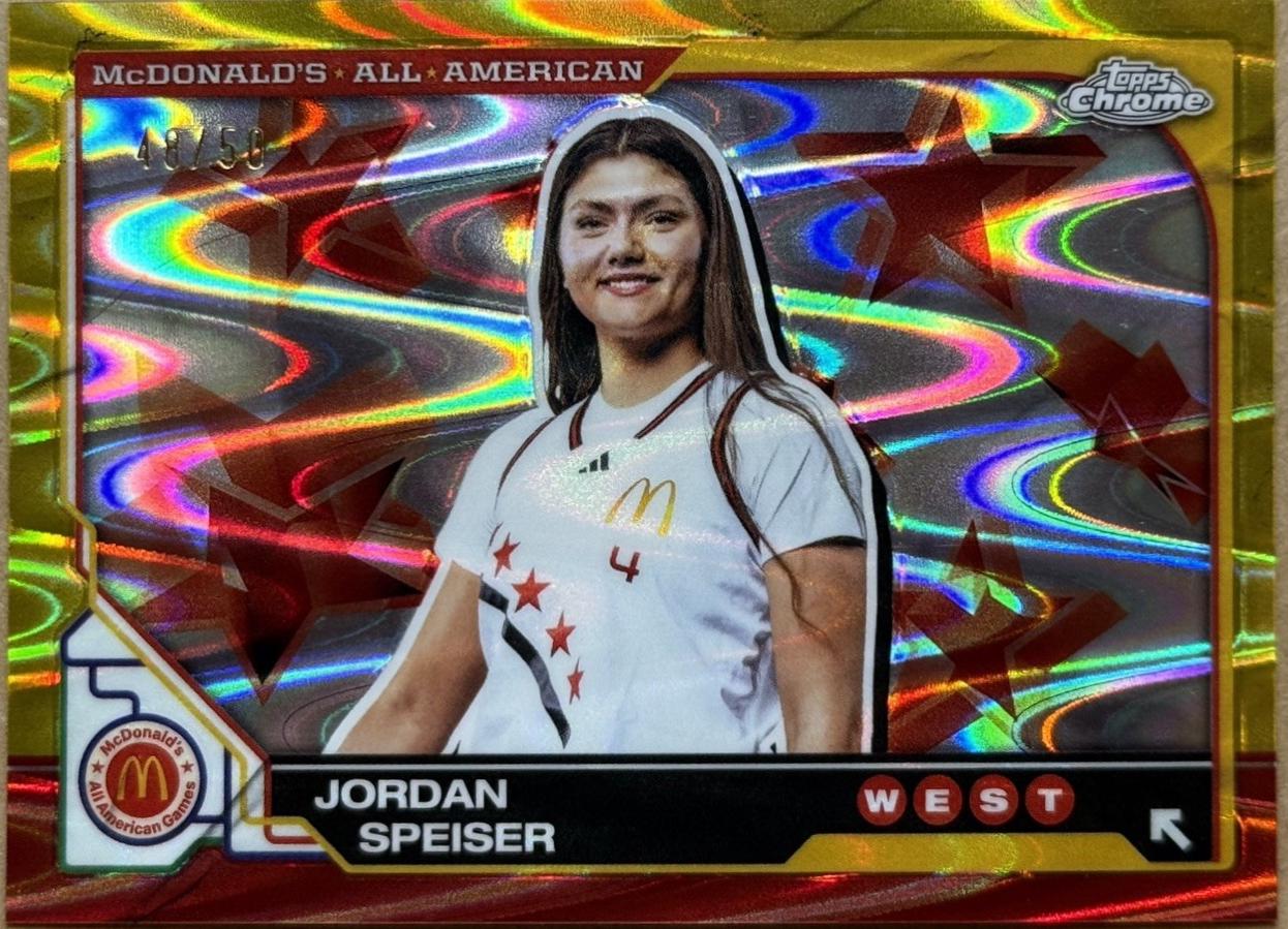 Jordan Speiser [Gold RayWave Refractor] #75