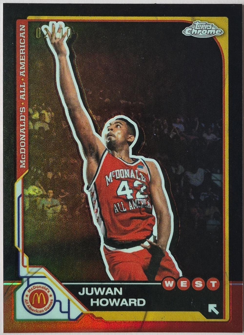 Juwan Howard [Black Refractor] #83