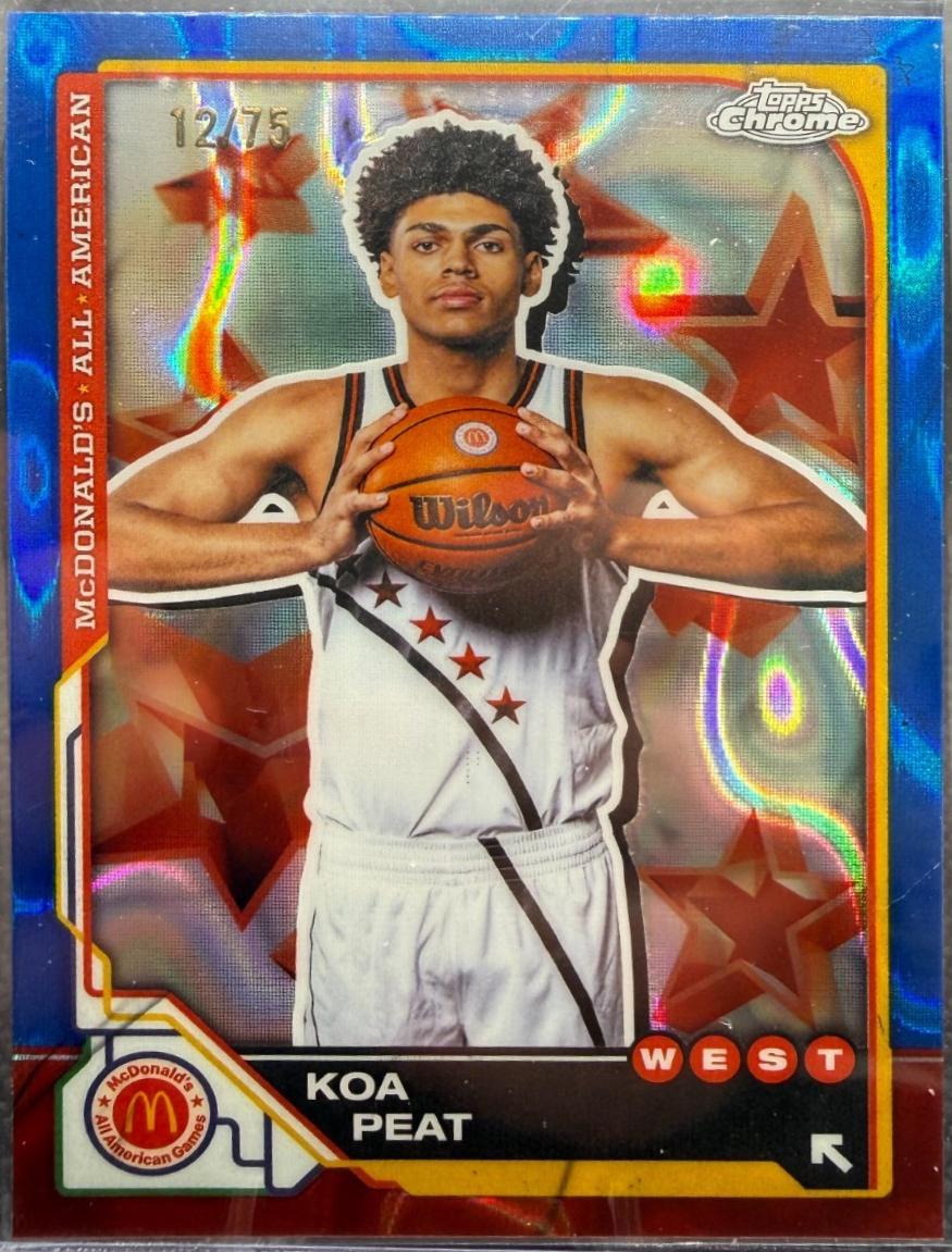 Koa Peat [Blue Lava Refractor] #13