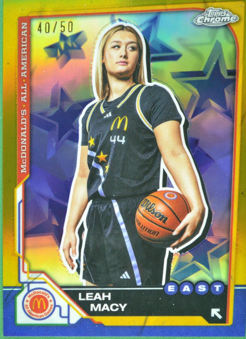 Leah Macy [Gold Refractor] #24