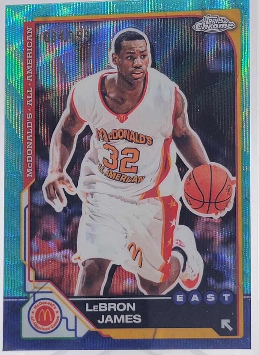 Lebron James [Aqua Wave Refractor] #98