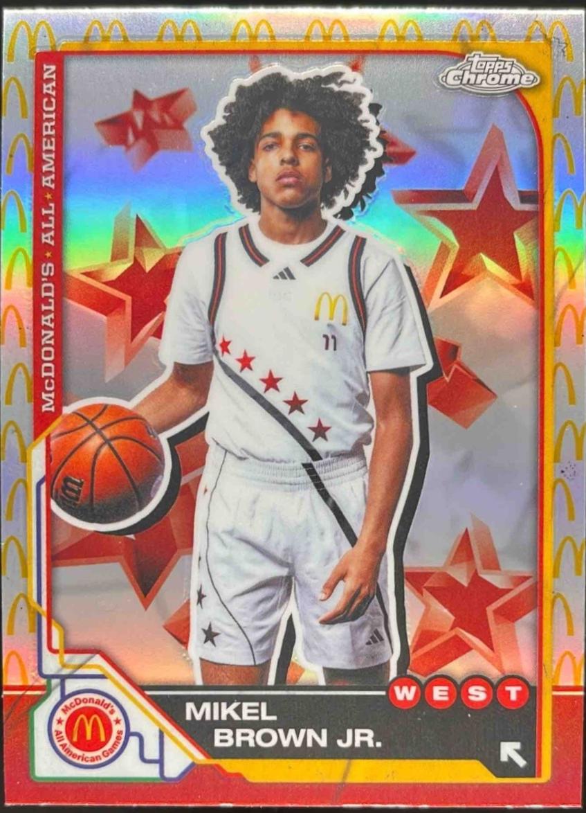 Mikel Brown Jr. [McDonald's Logo Refractor] #9