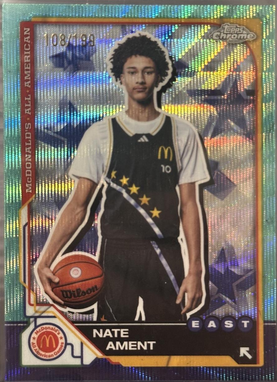 Nate Ament [Aqua Wave Refractor] #3