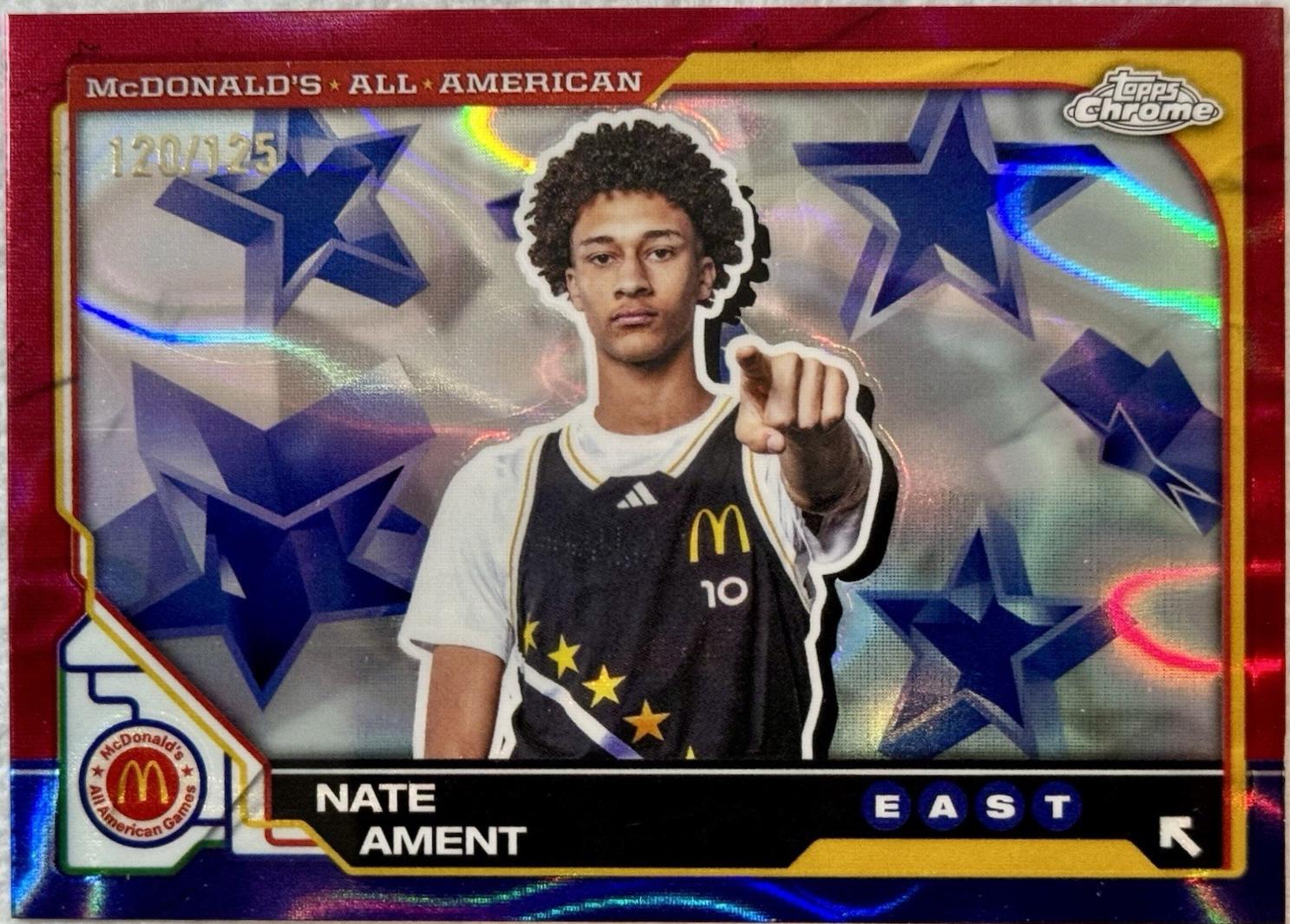 Nate Ament [Red Lava Refractor] #41