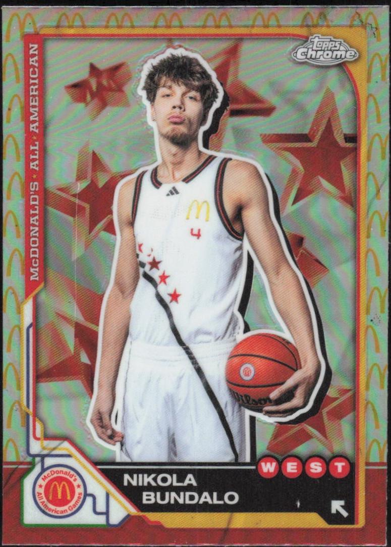 Nikola Bundalo [McDonald's Logo Refractor] #14