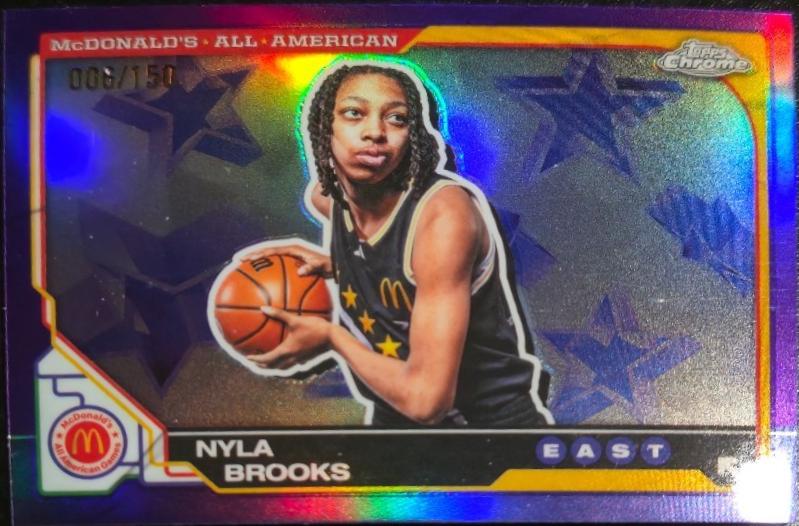 Nyla Brooks [Purple Refractor] #64