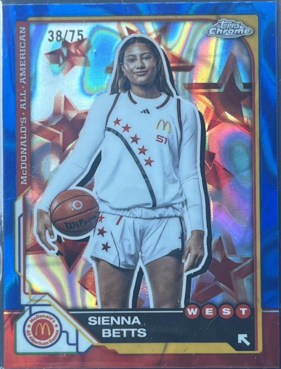 Sienna Betts [Blue Lava Refractor] #76