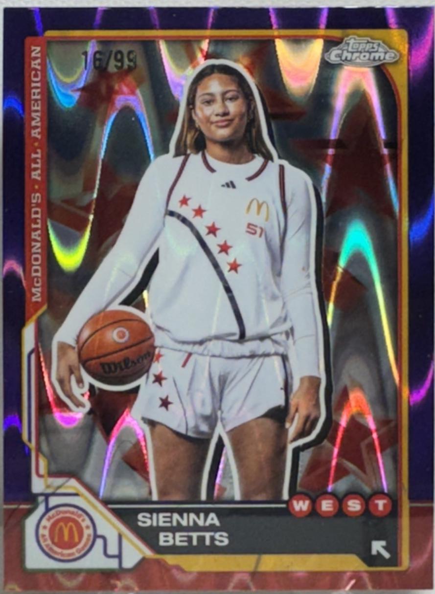 Sienna Betts [Purple Lava Refractor] #38
