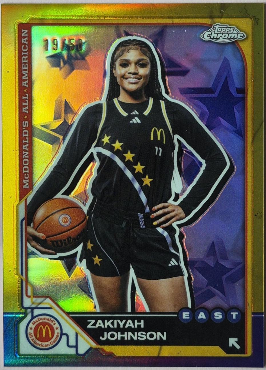 Zakiyah Johnson [Gold Refractor] #27