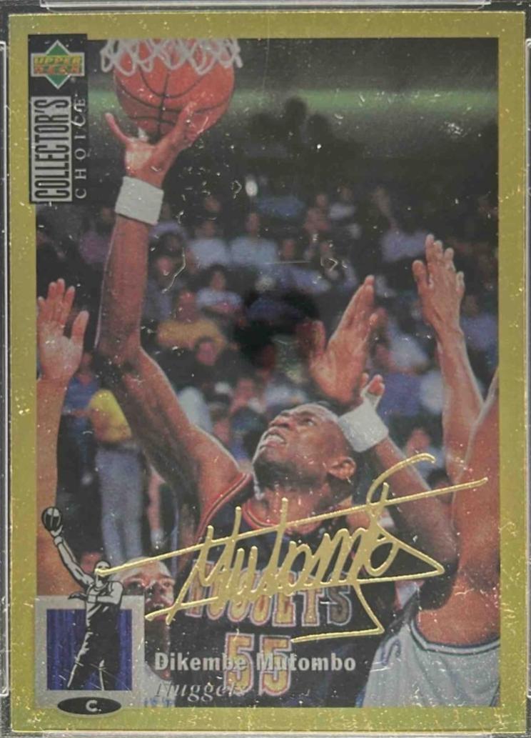 Dikembe Mutombo [Gold Signature] #55