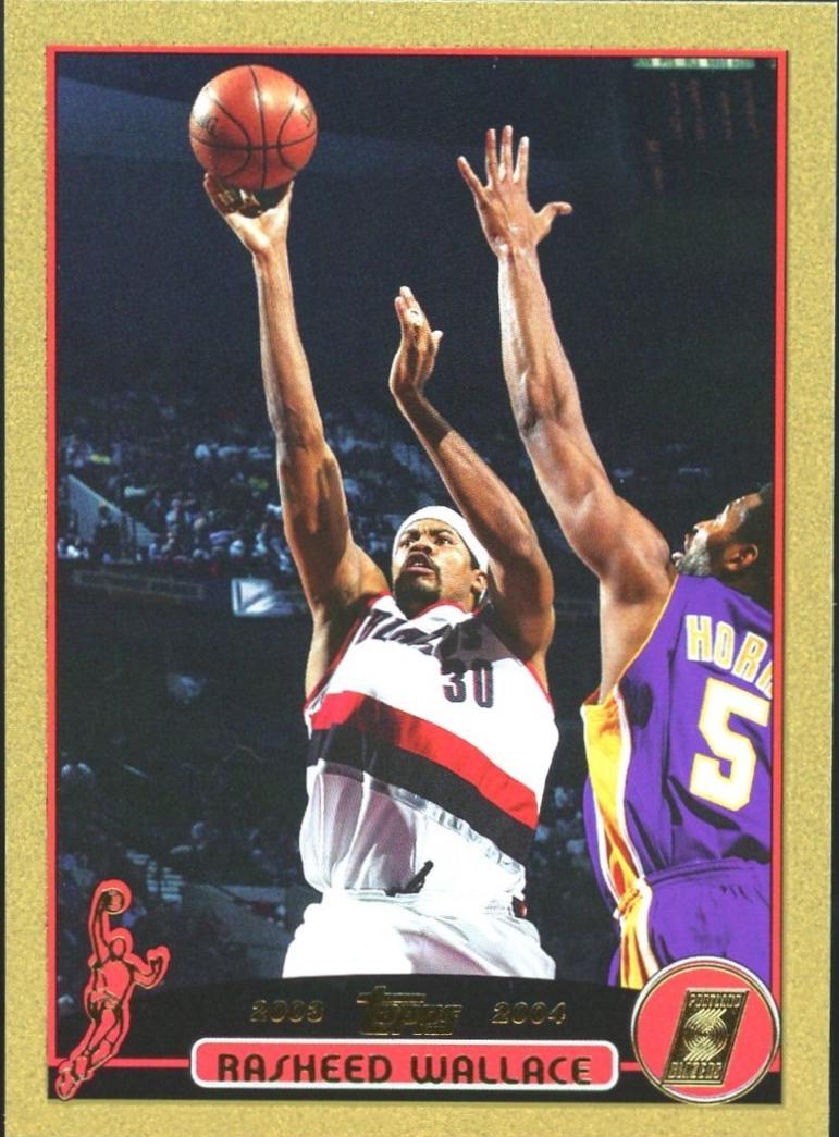 Rasheed Wallace [Gold] #92