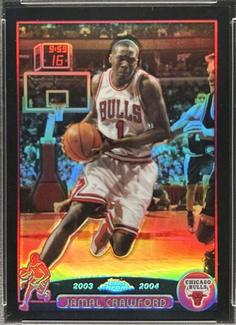 Jamal Crawford [Black Refractor] #50
