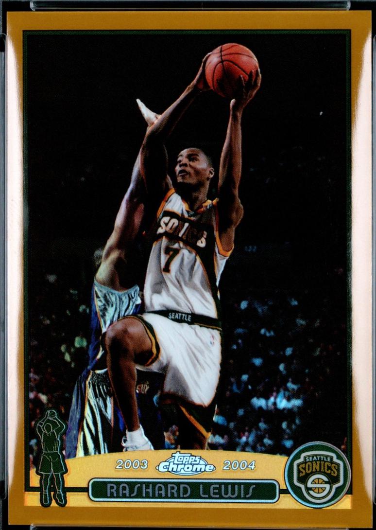 Rashard Lewis [Gold Refractor] #109