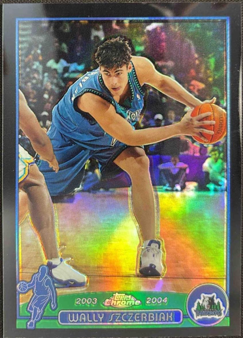 Wally Szczerbiak [Black Refractor] #17