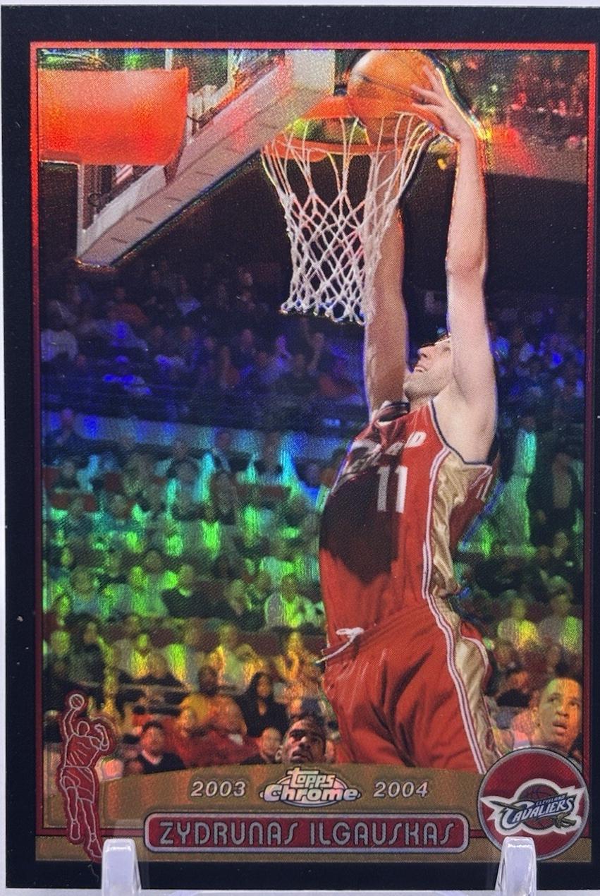 Zydrunas Ilgauskas [Black Refractor] #75