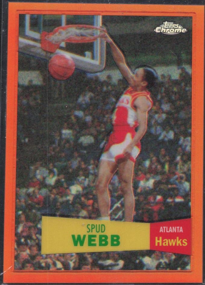 Spud Webb [1957 Orange Refractor] #81