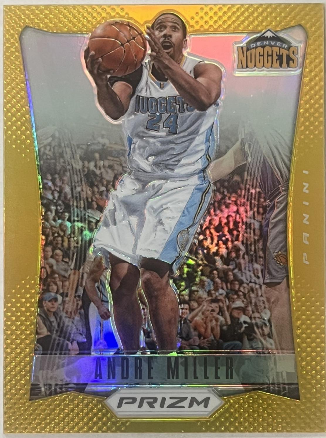 Andre Miller [Gold Prizm] #130