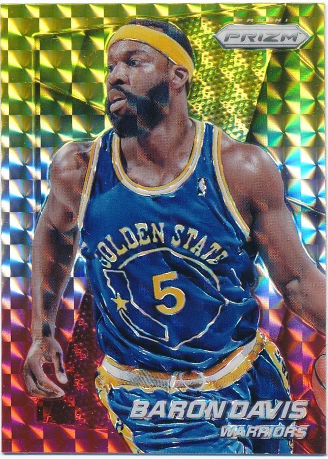 Baron Davis [Yellow and Red Mosaic Prizm] #166