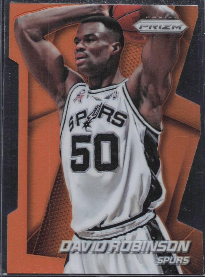 David Robinson [Orange Die Cut Prizm] #227
