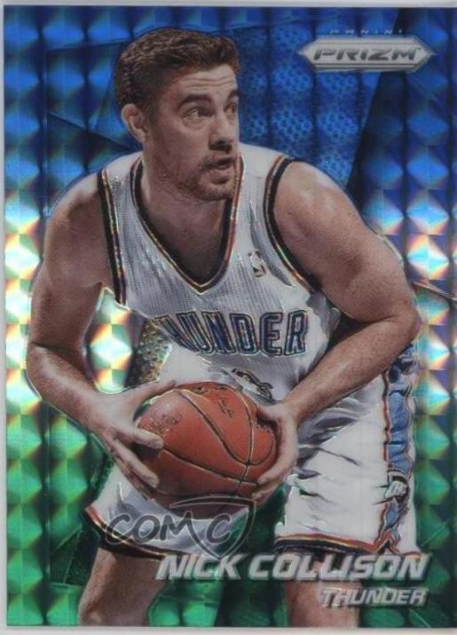 Nick Collison [Blue and Green Prizm] #30
