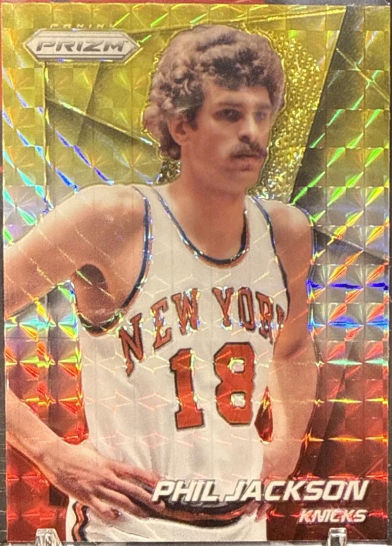 Phil Jackson [Yellow and Red Mosaic Prizm] #236