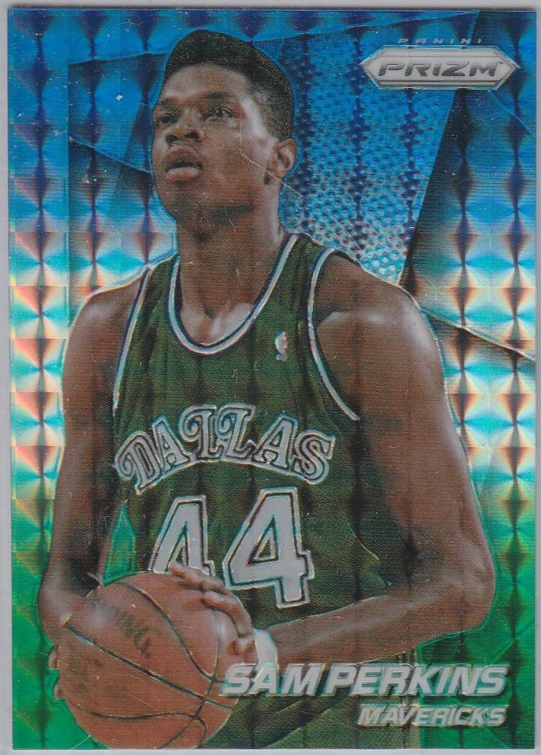 Sam Perkins [Blue and Green Prizm] #199