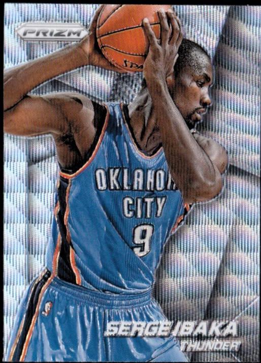 Serge Ibaka [Blue Wave Prizm] #72