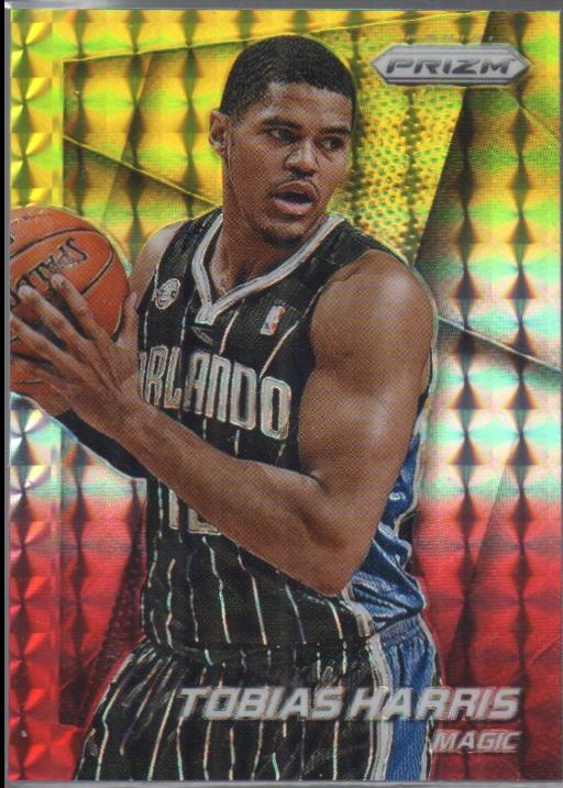 Tobias Harris [Yellow and Red Mosaic Prizm] #54