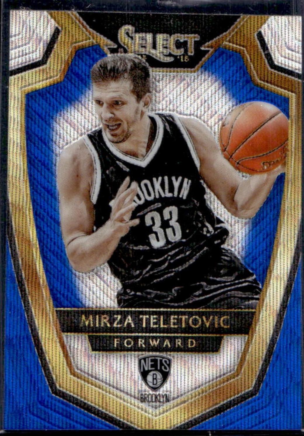 Mirza Teletovic [Blue and Silver Prizm] #103