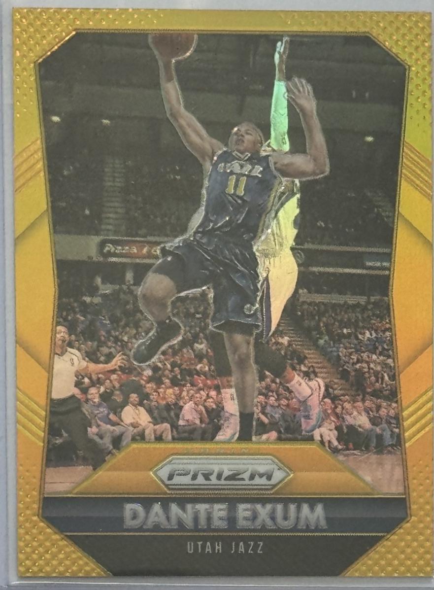 Dante Exum [Gold Prizm] #201