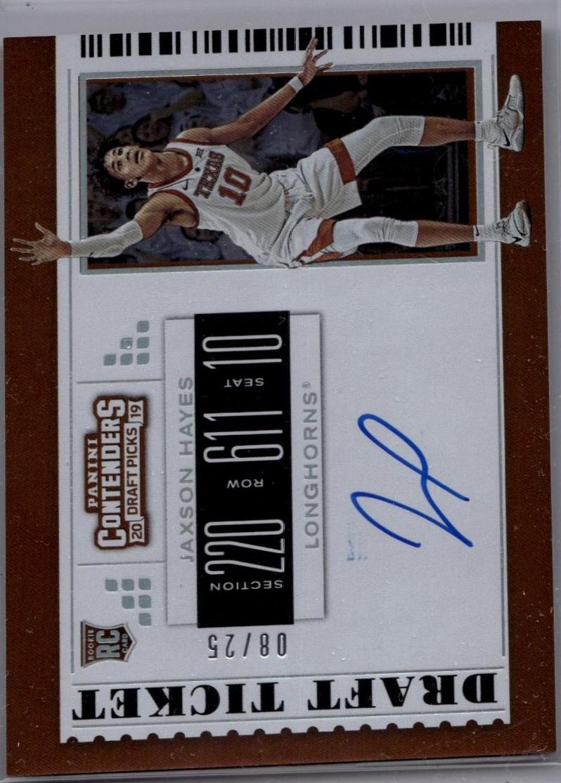 Jaxson Hayes [Autograph Draft Blue Foil] #60