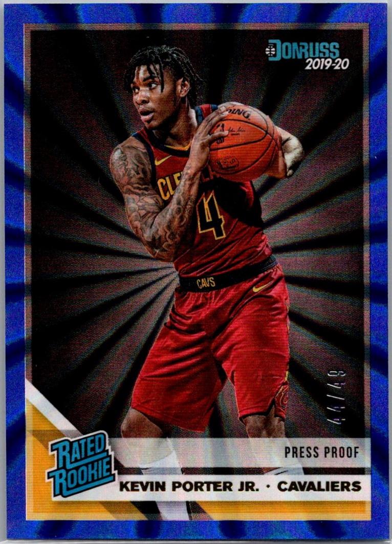 Kevin Porter Jr. [Press Proof Blue Laser] #228