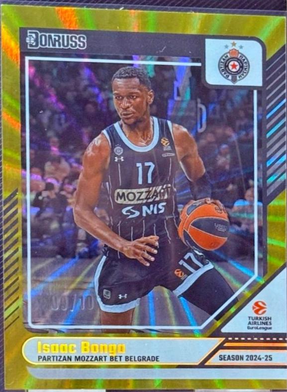 Isaac Bonga [Gold Laser] #138