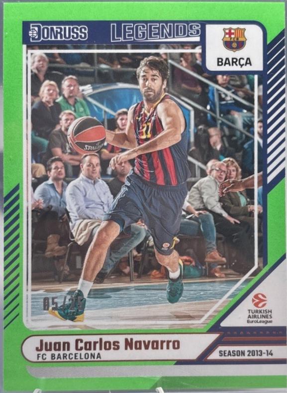 Juan Carlos Navarro [Neon Green Flood] #167